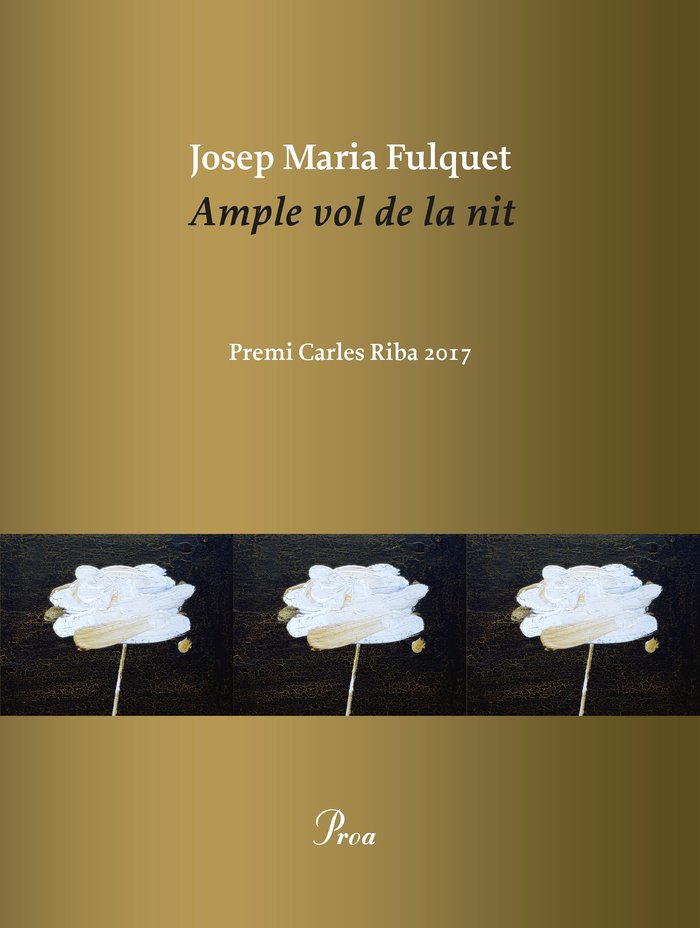 Ample vol de la nit, de Fulquet | portada del libro