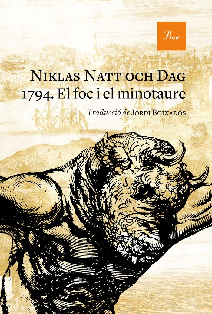 1794. El foc i el minotaure, de Natt och Dag, Niklas | portada del libro