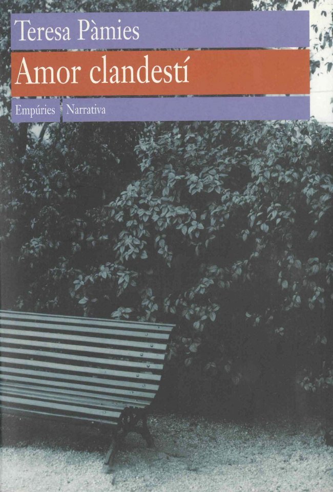 Amor clandestí, de Pàmies | portada del libro