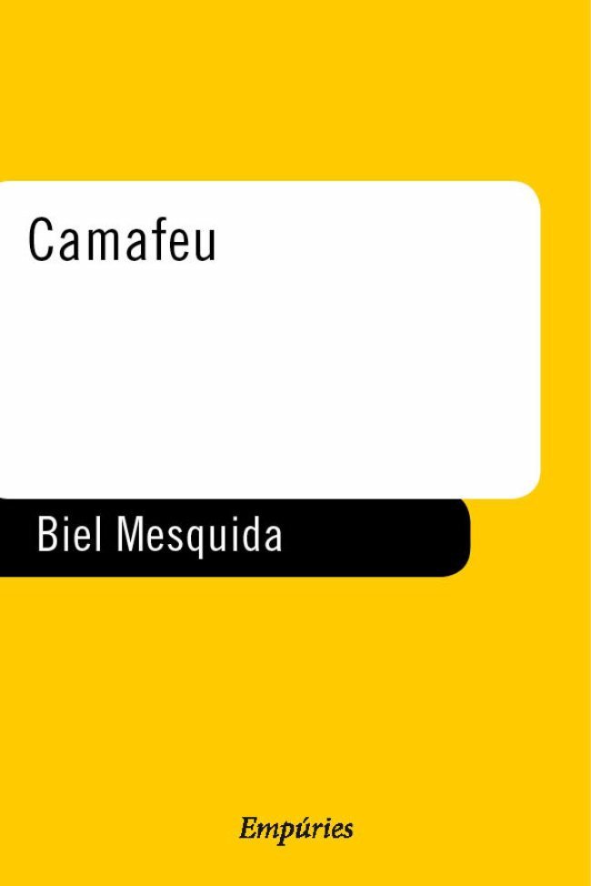 Camafeu, de Mesquida Amengual | portada del libro