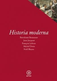 Hª MODERNA, de Bennassar | portada del libro