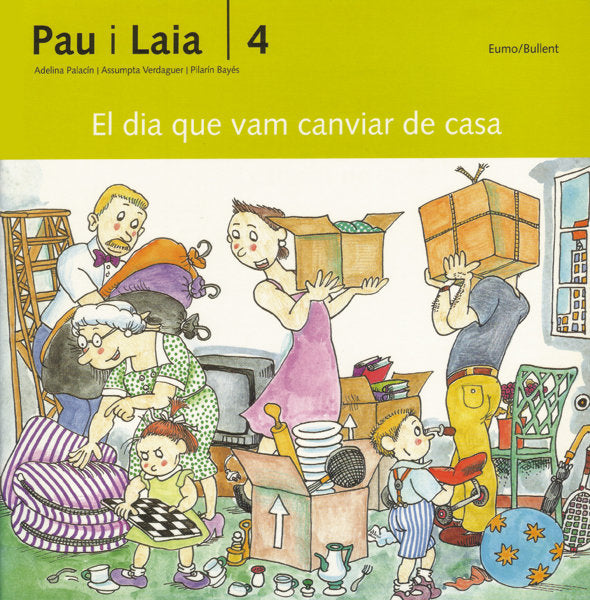 DIA QUE VAM CANVIAR DE CASA, EL, de PALACIN I PEGUERA, ADELINA | portada del libro
