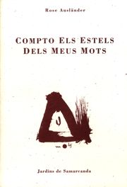 COMPTO ELS ESTELS DELS MEUS MOTS, de AUSLANDER | portada del libro