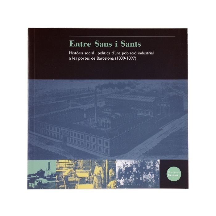 Entre Sans i Sants, de ENRECH MOLINA | portada del libro