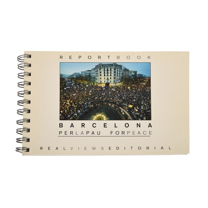 BARCELONA PER LA PAU = BARCELONA FOR PEACE, de STEIN | portada del libro