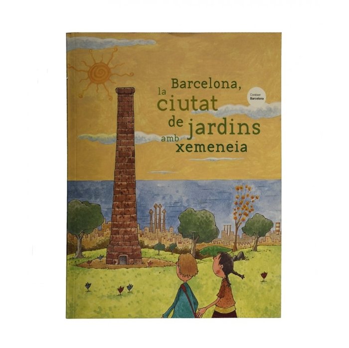 BARCELONA, LA CIUTAT DE JARDINS AMB XEMENEIA, de PRATS I PIJOAN | portada del libro