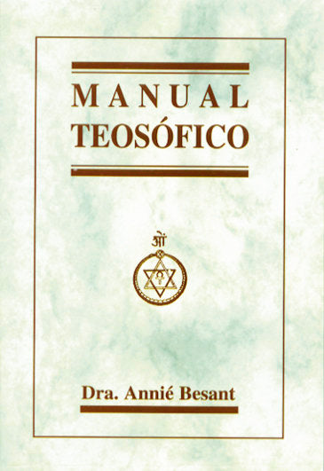 Manual Teosófico, de Besant, Annie | portada del libro