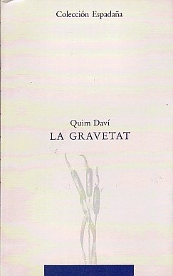 La gravetat, de Daví, Quim | portada del libro