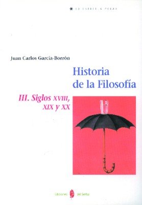 Historia de la filosofía. Tomo III, de García Borrón, Juan Carlos | portada del libro