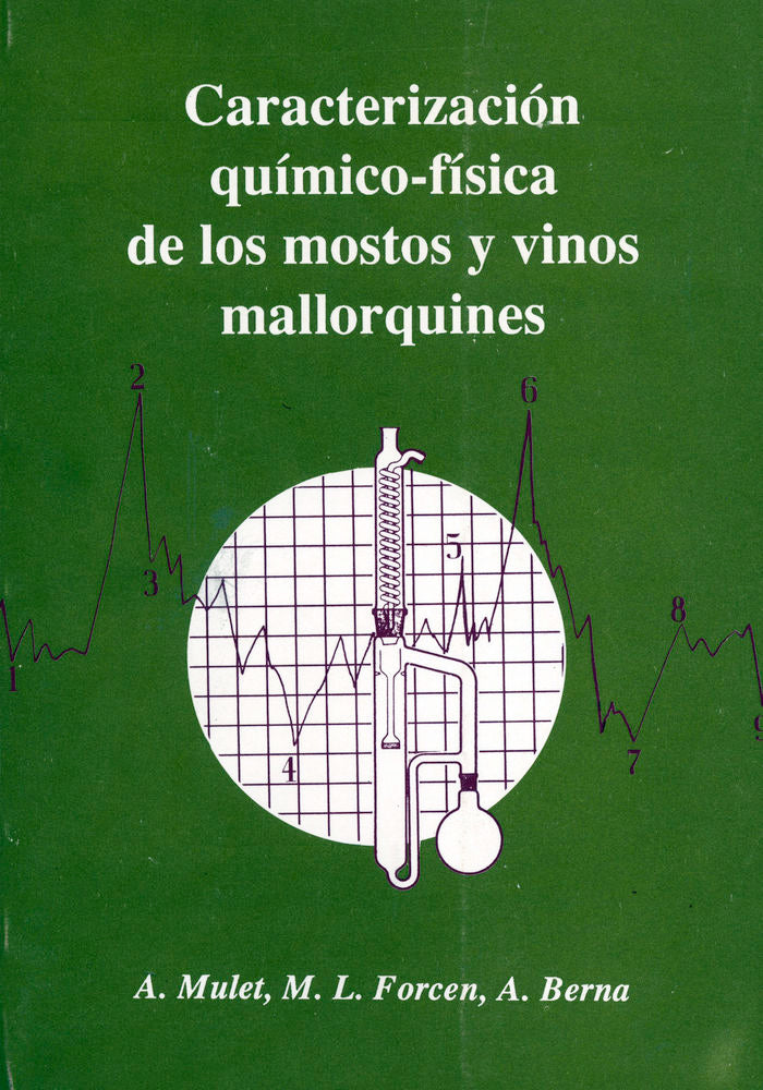 CARACTERIZACION QUIMICO-FISICA DE LOS MOSTOS Y VINOS MALLORQ, de MULET | portada del libro
