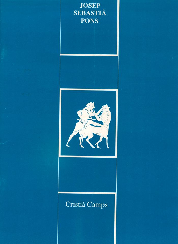 Josep Sebastià Pons, de CAMPS | portada del libro