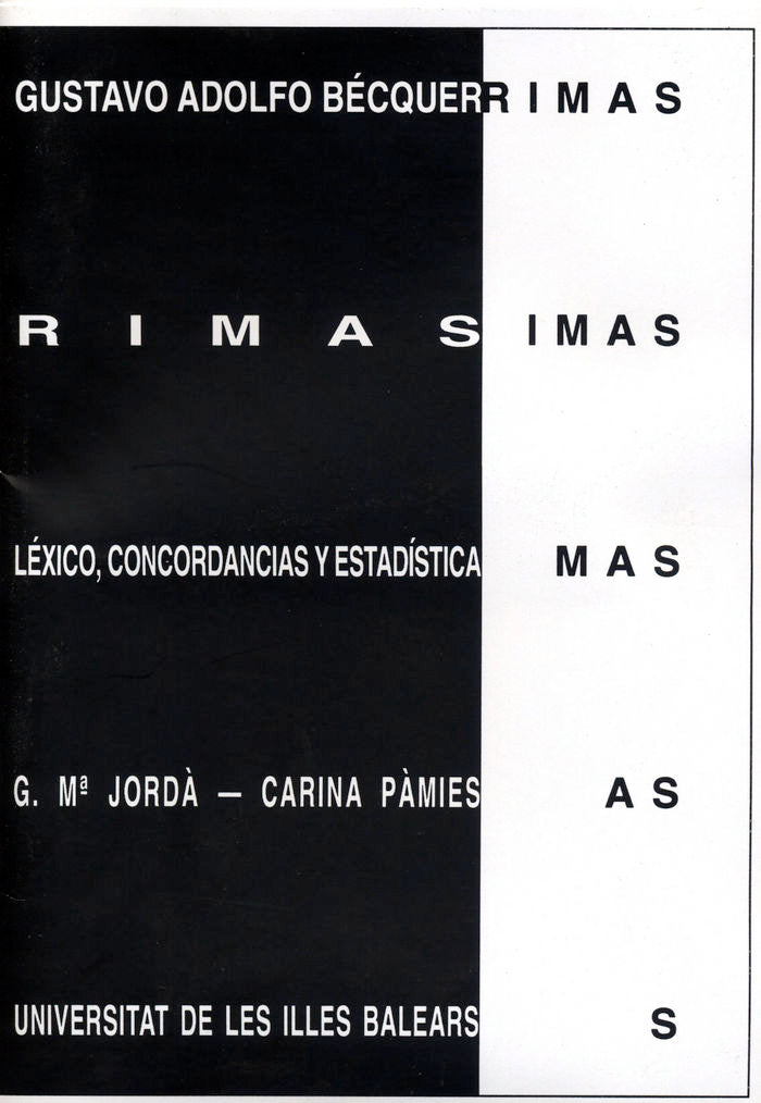 Gustavo Adolfo Bécquer Rimas, de JORD· LLITERAS | portada del libro