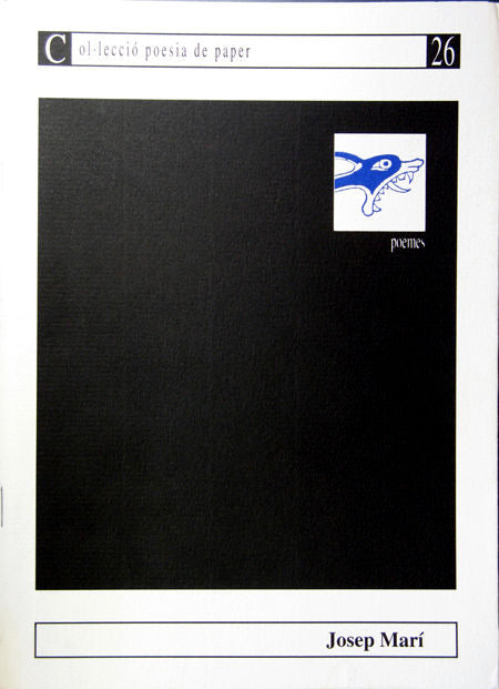 Poemes de Josep Marí, de Marí | portada del libro