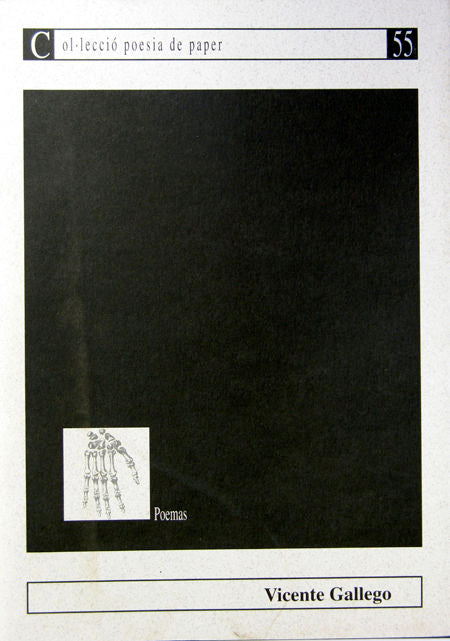 Poemas de Vicente Gallego, de Gallego | portada del libro