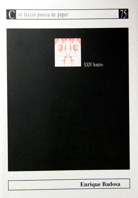 XXIV Sonetos, de Badosa | portada del libro