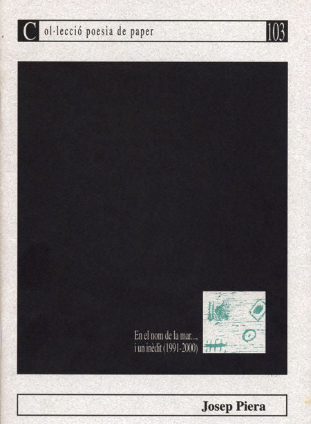 En el nom de la mar..., un inèdit (1991-2000), de Piera | portada del libro