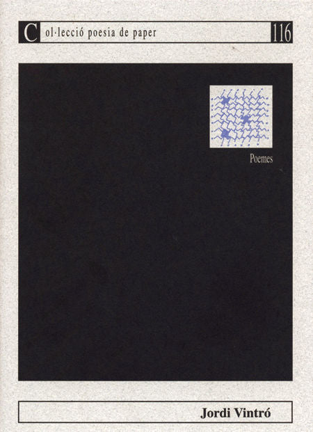 Poemes de Jordi Vintró, de Vintró | portada del libro
