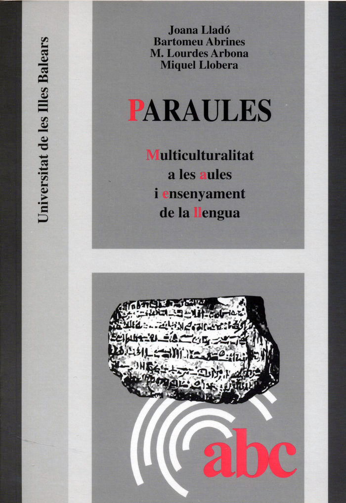 Paraules. Multiculturalitat a les aules i ensenyament de la llengua, de Abrines Llabrés | portada del libro