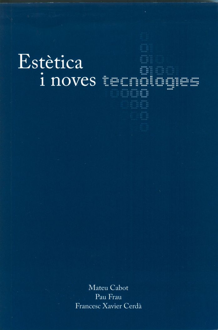 Estètica i noves tecnologies, de Cabot Ramis | portada del libro