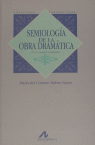 Semiología de la obra dramática, de Bobes Naves, María del Carmen | portada del libro