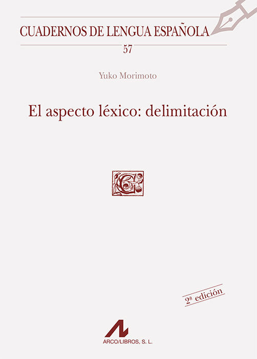 El aspecto léxico: delimitación (C cuadrado), de Morimoto, Yoko | portada del libro