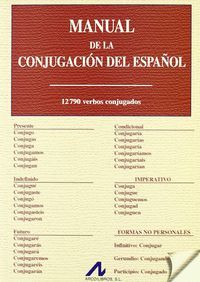 Manual de la conjugación del español, de Santana Suárez, Octavio | portada del libro