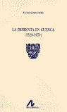 La imprenta en Cuenca (1528-1679), de Alfaro Torres, Paloma | portada del libro
