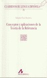 Conceptos y aplicaciones de la teoría de la relevancia (X cuadrado), de Pons Bordería, Salvador | portada del libro