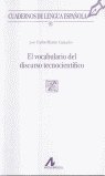 El vocabulario del discurso tecnocientífico (Z cuadrado), de Martín Camacho, José Carlos | portada del libro