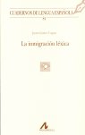 La inmigración léxica (84), de Gómez Capuz, Juan | portada del libro