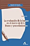 La evaluación de la lengua en el marco de E/L2, de Bordón, Teresa | portada del libro