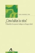 ¿Cómo hablan los niños?, de Fernández López | portada del libro