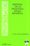 Historia de la Pedagogía Social española, de Fermoso Estébanez, Paciano | portada del libro