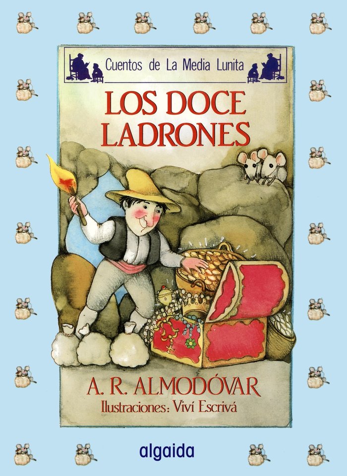 Media lunita nº 8. Los doce ladrones, de Rodríguez Almodóvar, Antonio | portada del libro
