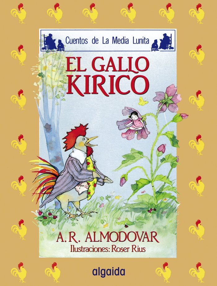 Media lunita nº 4. El gallo Kiriko, de Rodríguez Almodóvar, Antonio | portada del libro