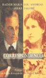 CORRESPONDENCIA RILKE-SALOME, de RILKE | portada del libro