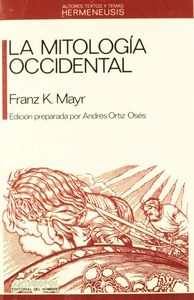 MITOLOGIA OCCIDENTAL,LA, de MAYR | portada del libro