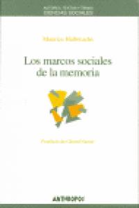 MARCOS SOCIALES DE LA MEMORIA,LOS, de HALBWACHS | portada del libro