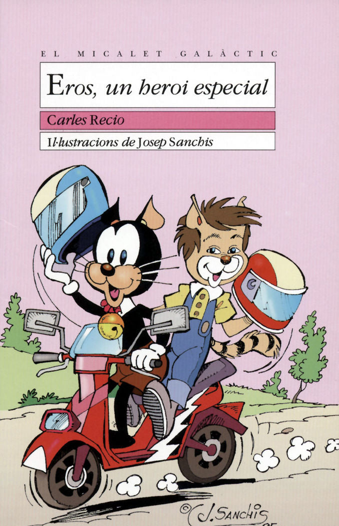 Eros, un heroi especial, de Recio | portada del libro