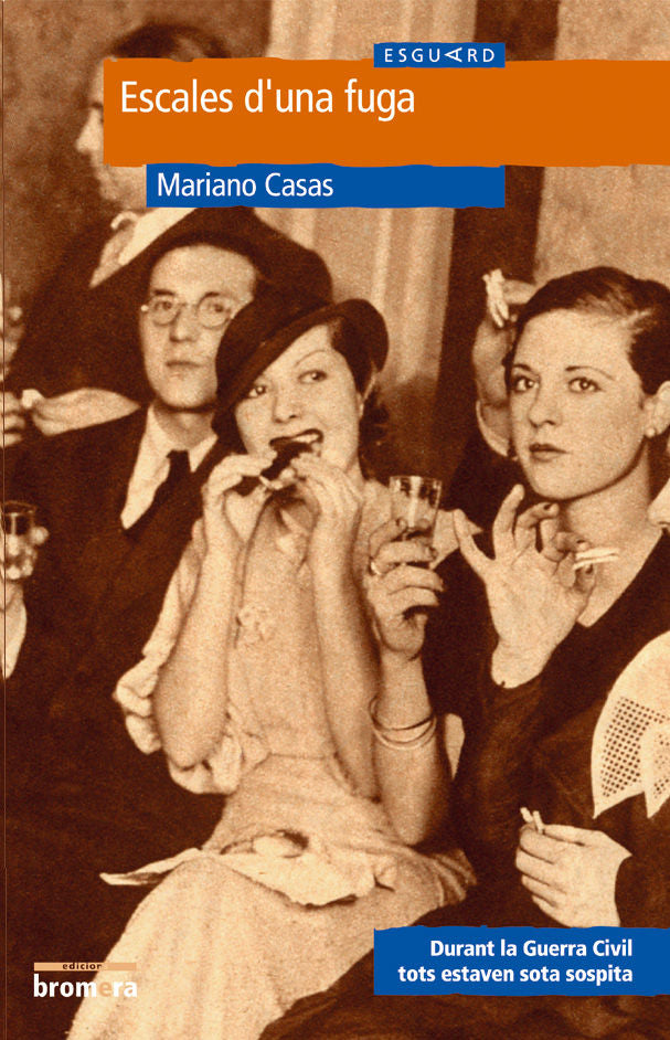 Escales d'una fuga, de Casas Gómez, Mariano | portada del libro