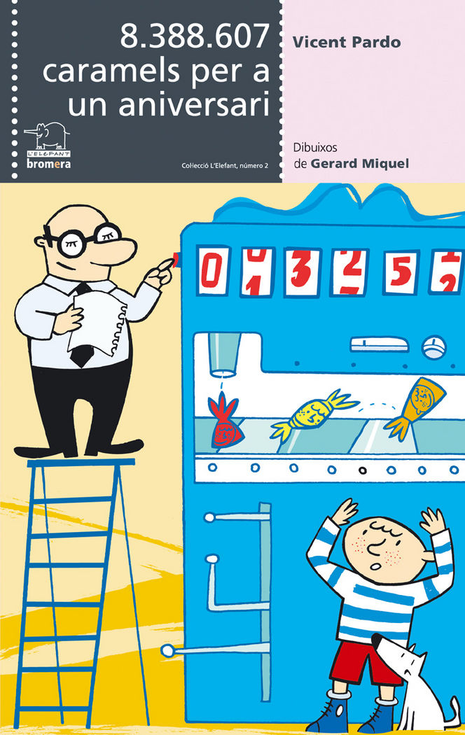 8.388.607 caramels per a un aniversari, de Pardo Peris, Vicent | portada del libro