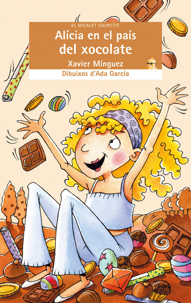 Alícia en el país del xocolate, de Xavier Mínguez | portada del libro