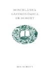 Miscelánea gastronómica de Schott, de Schott | portada del libro