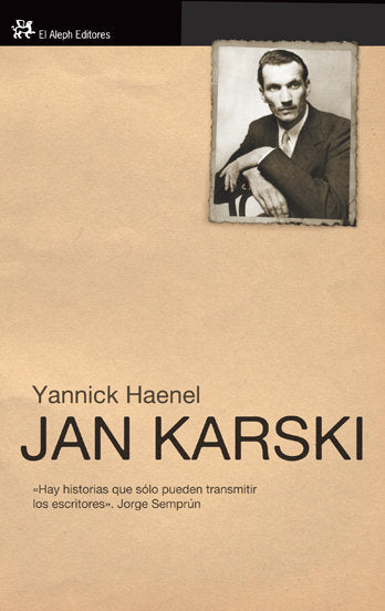 Jan Karski, de Haenel | portada del libro