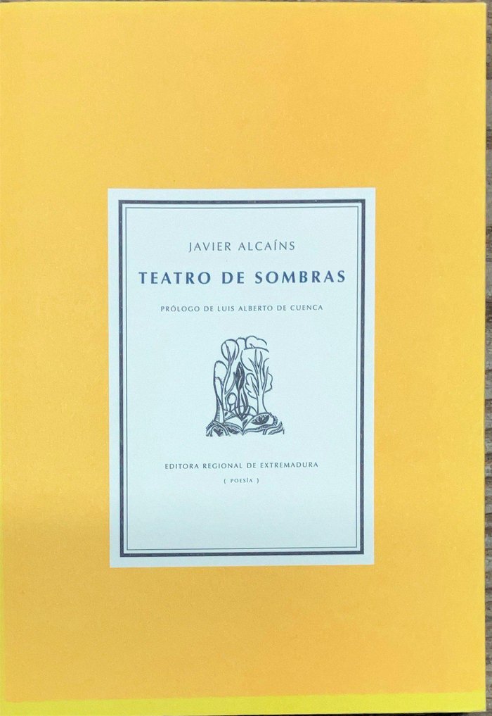 TEATRO DE SOMBRAS, de Alcaíns, Javier | portada del libro