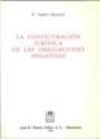 La configuración jurídica de las obligaciones negativas., de Egusquiza | portada del libro