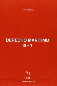 Derecho Marítimo. Tomo III. 3 Vols., de Hernández Izal | portada del libro