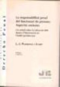 La responsabilitat penal del funcionari de presons : Aspectes omissius., de Pastrana i Icart, Lluís-Ignaci | portada del libr