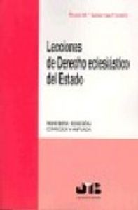 Lecciones de Derecho eclesiástico del Estado., de Satorras Fioretti, Mª Rosa | portada del libro