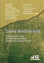 Enseñar Derecho en la red., de ALBERT BATLLE | portada del libro